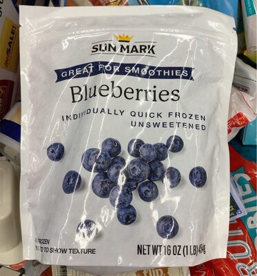 Unsweetened Blueberries, Unsweetened