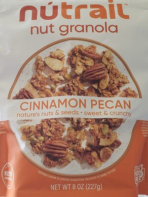 Cinnamon Pecan Nut Granola, Cinnamon; Pecan