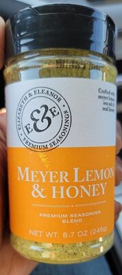 Meyer Lemon & Honey Premium Seasoning Blend, Meyer Lemon & Honey