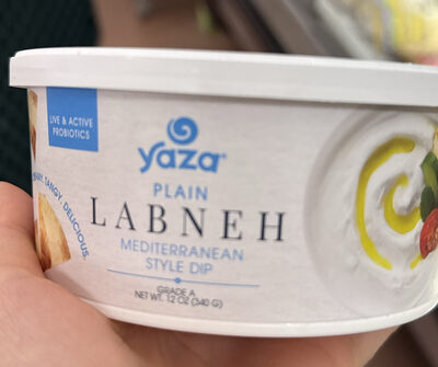 Plain Labneh Mediterranean Style Dip, Plain