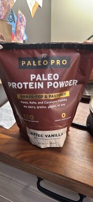 Aztec Vanilla Flavor Paleo Protein Powder, Aztec Vanilla