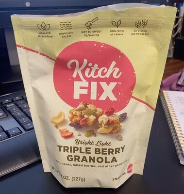 Triple Berry Granola, Triple Berry