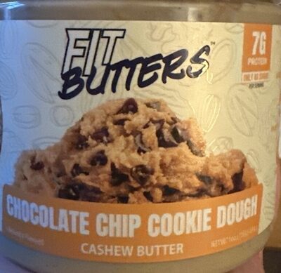 Cashew Butter Chocolate Chip Cookie Dough, Cashew Butter Chocolate Chip