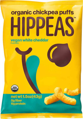 Organic Chickpea Puffs, Vegan White Cheddar