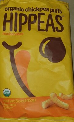 Nacho Vibes Organic Chickpea Snacks Puffs, Nacho Vibes