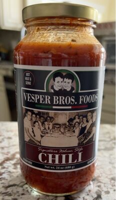 Chili Signature Italian Style Sauce, Chili