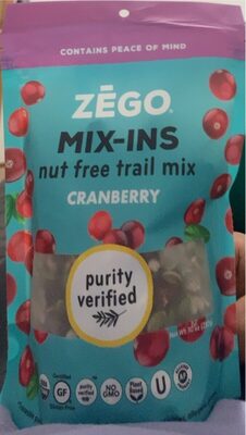 Cranberry Organic Mix-Ins Seed+Fruit Blend, Cranberry