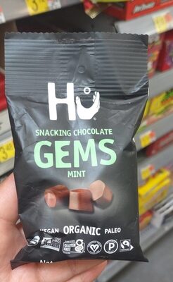 Mint Gems Snacking Chocolate, Mint