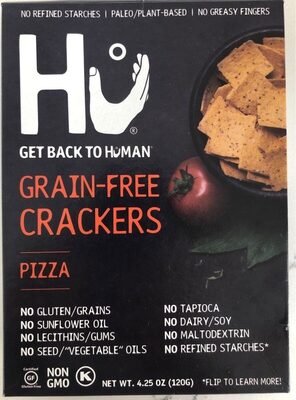 Pizza Grain-Free Crackers, Pizza