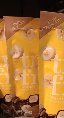 Dark Chocolate 54% Cacao Nature's Bananas Hyper-Dried Fresh In Dark Chocolate, Dark Chocolate
