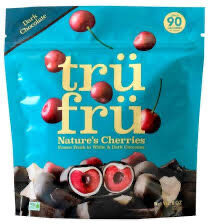Dark Chocolate Nature's Cherries Frozen Fresh In White & Dark Chocolate, Dark Chocolate