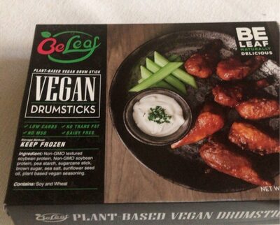 Plant-Based Vegan Drumsticks