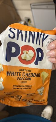 White Cheddar Flavor Popcorn, White Cheddar