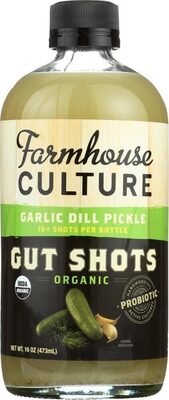 Garlic Dill Fermented Veggie Drink, Garlic Dill