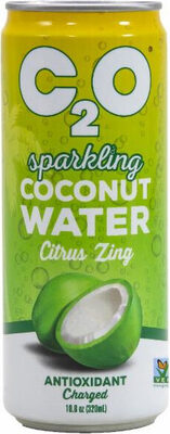 Citrus Zing Sparkling Coconut Water, Citrus Zing