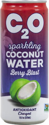Berry Blast Sparkling Coconut Water, Berry Blast