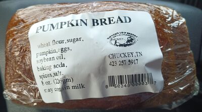 Pumpkin Bread, Pumpkin