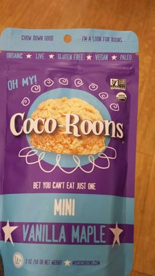 The Original Superfood Cookie, Coconut Cashew, Vanilla Maple