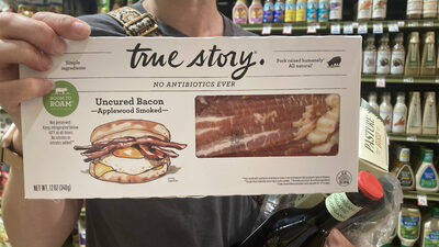 Applewood Smoked Uncured Bacon, Applewood Smoked