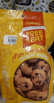 Mini Chocolate Chip Crunchy Cookies, Mini Chocolate Chip
