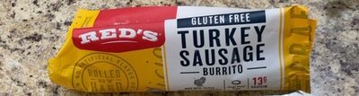 Turkey Sausage, Egg & Three Cheese Burrito, Turkey Sausage, Egg & Three Cheese