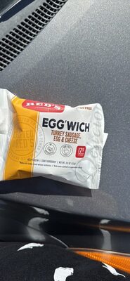 Turkey Sausage Egg 'Wich Breadless Sandwich, Turkey Sausage