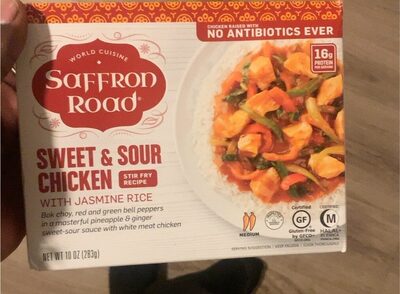 Sweet & Sour Chicken With Jasmine Rice Bok Choy, Red And Green Bell Peppers In A Masterful Pineapple & Ginger Sweet-Sour Sauce With White Meat Chicken, Sweet & Sour Chicken