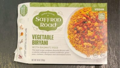 Vegetable Biryani With Basmati Rice, Vegetable