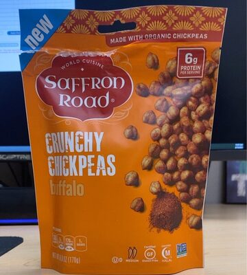 Buffalo Crunchy Chickpeas, Buffalo