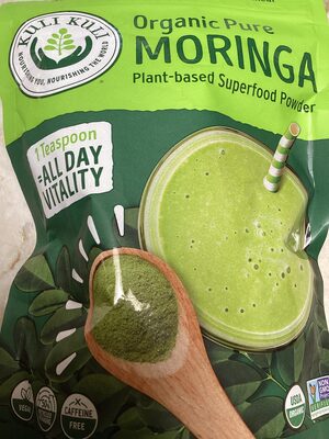 Organic Pure Plant-Based Superfood Powder, Moringa, Moringa
