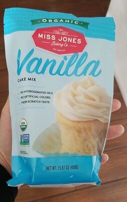 Vanilla Organic Cake Mix, Vanilla