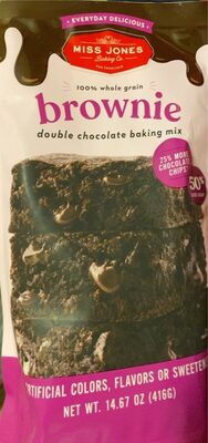 Brownie Double Chocolate Baking Mix, Brownie