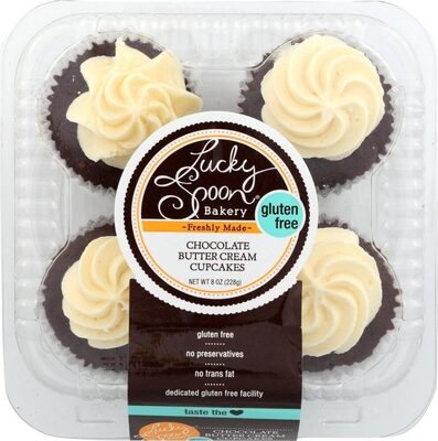 Lucky Spoon, Chocolate Butter Cream Cupcakes