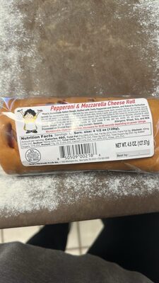 Pepperoni & Mozzarella Cheese Roll, Pepperoni & Mozzarella Cheese