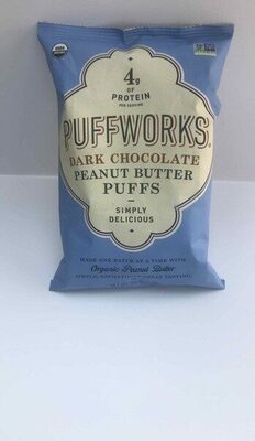 Dark Chocolate Peanut Butter Puffs, Dark Chocolate