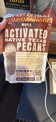 Maple Activated Native Texas Pecans, Maple