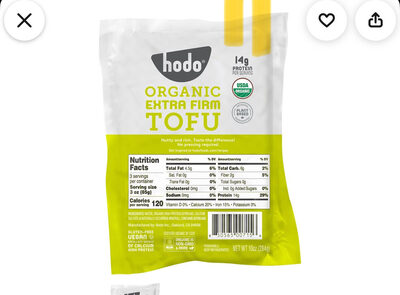 Extra Firm Organic Tofu, Extra Firm