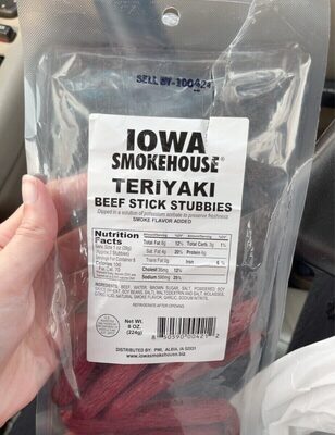 Teriyaki Beef Stick Stubbies, Teriyaki