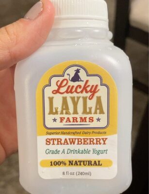 Strawberry Drinkable Yogurt, Strawberry
