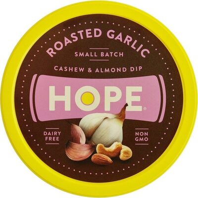 Roasted Garlic Cashew & Almond Dip, Roasted Garlic