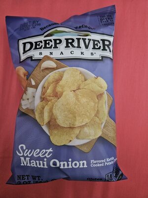 Sweet Maui Onion Flavored Kettle Cooked Potato Chips, Sweet Maui Onion