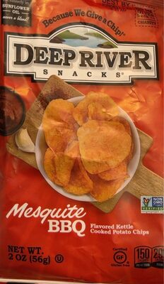 Mesquite BBQ Flavored Kettle Cooked Potato Chips, Mesquite BBQ