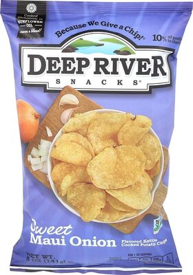 Maui Onion Flavored Kettle Cooked Potato Chips, Maui Onion