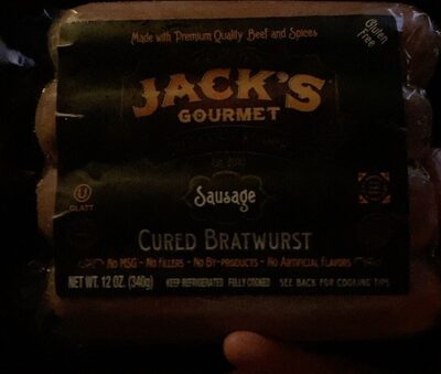 Cured Bratwurst  Sausage