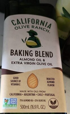 Almond Oil & Extra Virgin Olive Oil Baking Blend, Almond