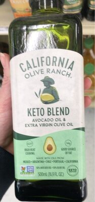 Avocado Oil & Extra Virgin Olive Oil Keto Blend, Avocado