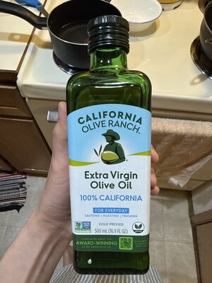 100% California Medium Extra Virgin Olive Oil, 100% California