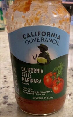 California Style Marinara Sauce, California Style Marinara