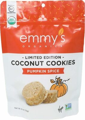 Pumpkin Spice Coconut Cookies, Pumpkin Spice