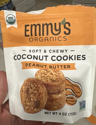 Peanut Butter Original Coconut Cookies, Peanut Butter